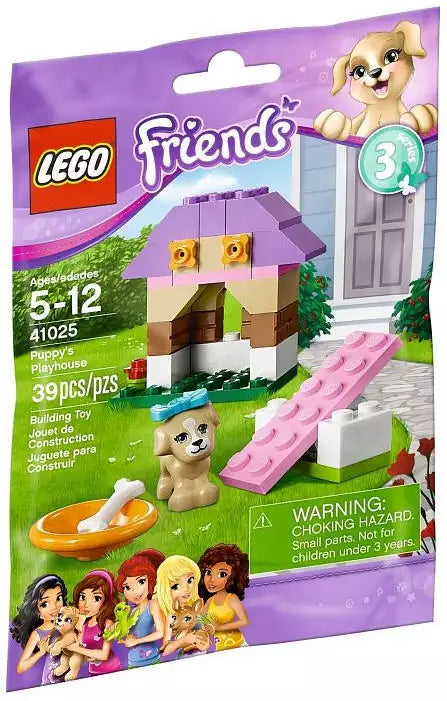 LEGO Friends 41025 Welpen-Hundehütte