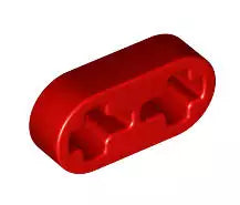 LEGO Technic 41677 Liftarm dünn 1x2 (2 Achsloch), rot