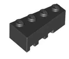 LEGO Sondersteine 41767 Keilstein 2x4 rechts, schwarz