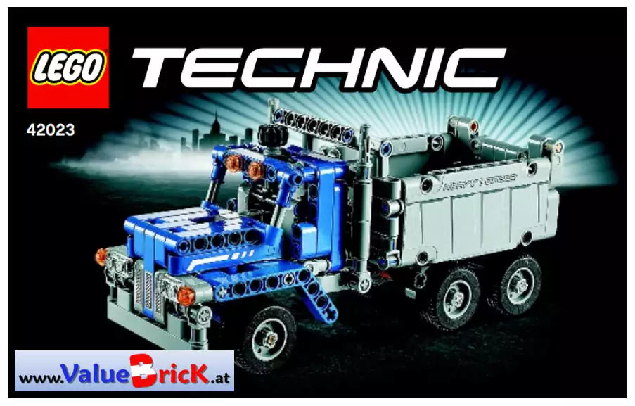 bauanleitung lego technic 42023