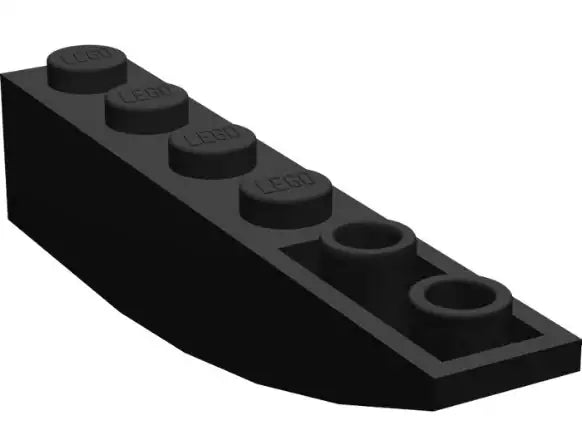 LEGO Schrägsteine 42023 Bogenstein invers 1x6, schwarz