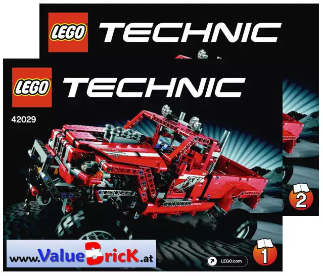 LEGO Technic BAUANLEITUNG 42029 Pick-Up