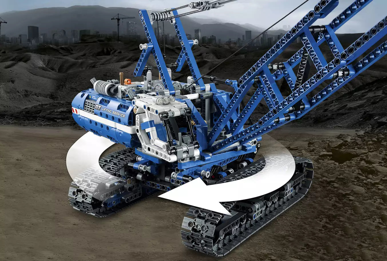 LEGO Technic 42042 Seilbagger