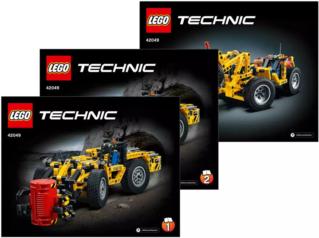 LEGO Technic BAUANLEITUNG 42049 Bergbau-Lader