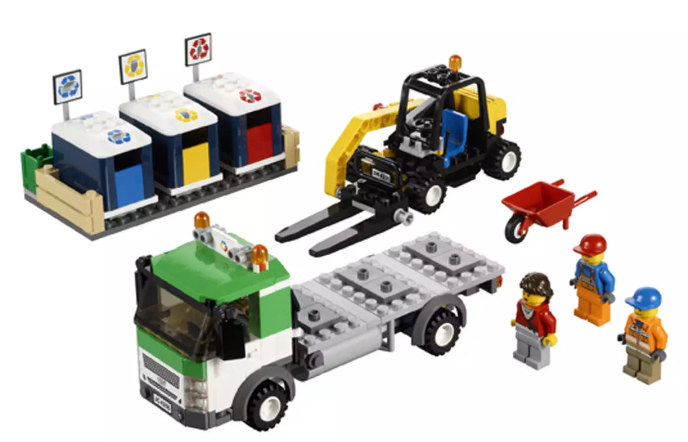 LEGO City 4206 Recycling-Truck
