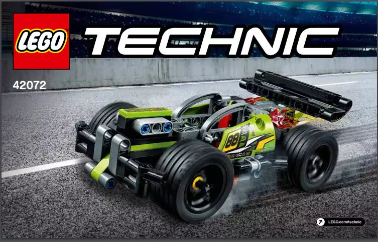 LEGO Technic BAUANLEITUNG 42072 ZACK!