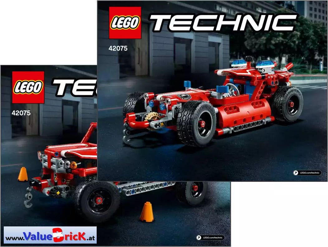 LEGO Technic BAUANLEITUNG 42075 First Responder