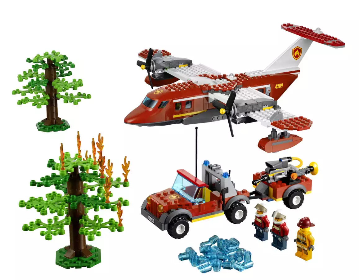 LEGO City 4209 Feuerwehr-Löschflugzeug