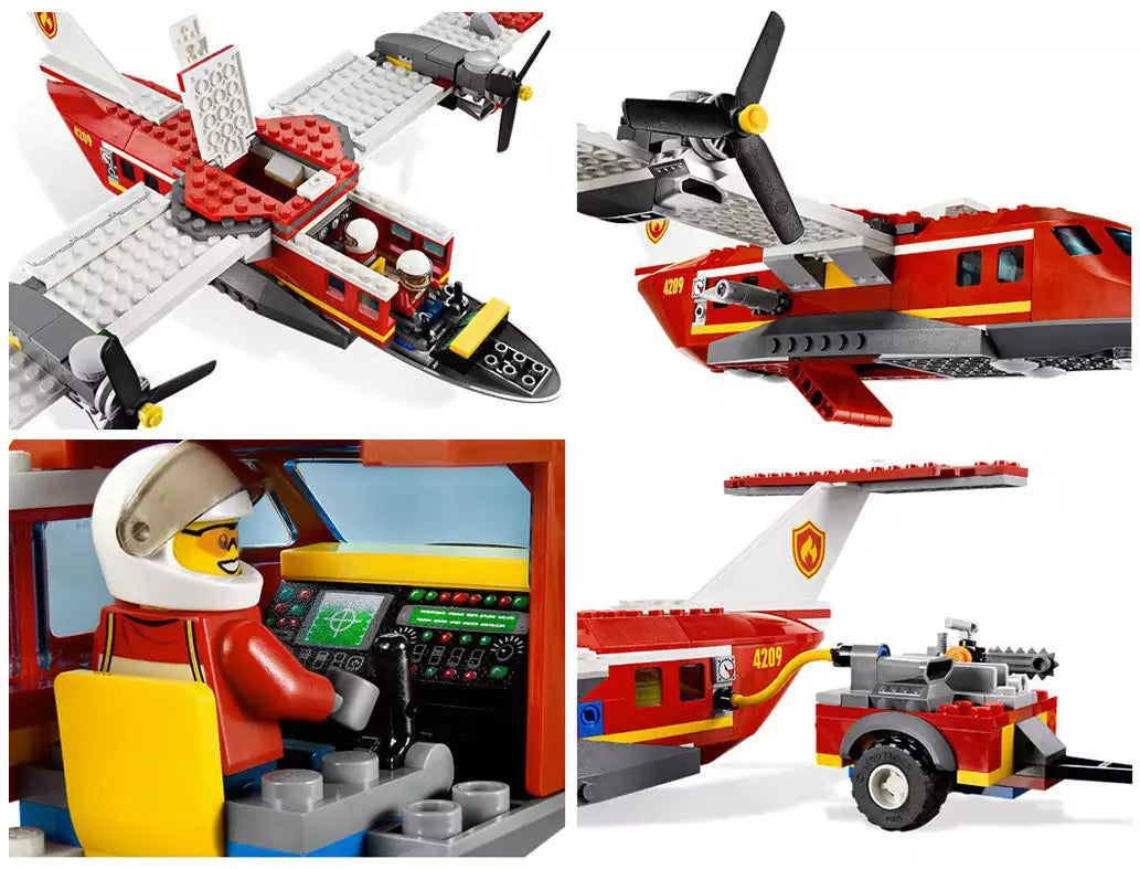 LEGO City 4209 Feuerwehr-Löschflugzeug
