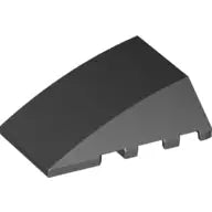LEGO Schrägsteine 47753 Keil 4x4 (glatt), schwarz