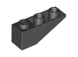 LEGO Schrägsteine 4287 Dachstein invers 33° 3x1, schwarz