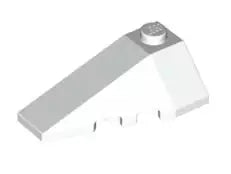 LEGO Sondersteine 43710 Keilstein 2x4, dreifach abgeschrägt, links, weiß