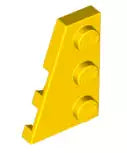 LEGO Sonderplatten 43723 Keilplatte 3x2 Links, gelb