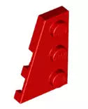 LEGO Sonderplatten 43723 Keilplatte 3x2 Links, rot