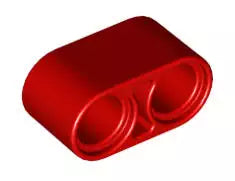 LEGO Technic 43857 Liftarm 1x2, rot