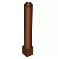 LEGO Träger 43888 Säulenstein 1x1x6, rotbraun