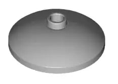 LEGO Schüssel 43898 Radar-Schüssel 3x3, hellgrau