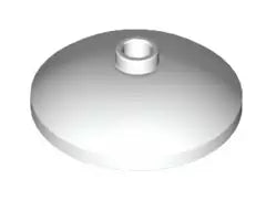 LEGO Schüssel 43898 Radar-Schüssel 3x3, weiß