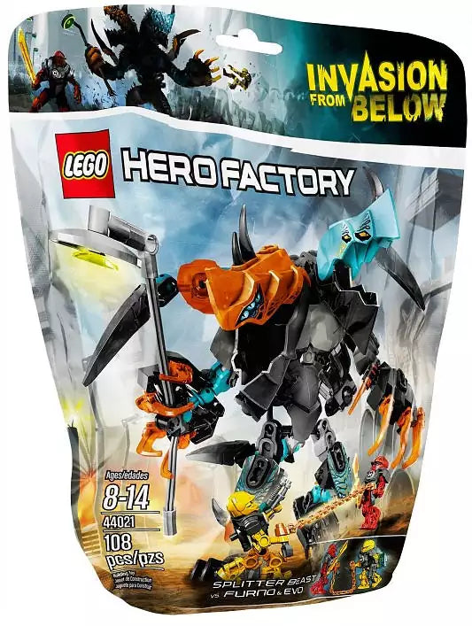 LEGO Hero Factory 44021 SPLITTER BEAST VS. FURNO & EVO
