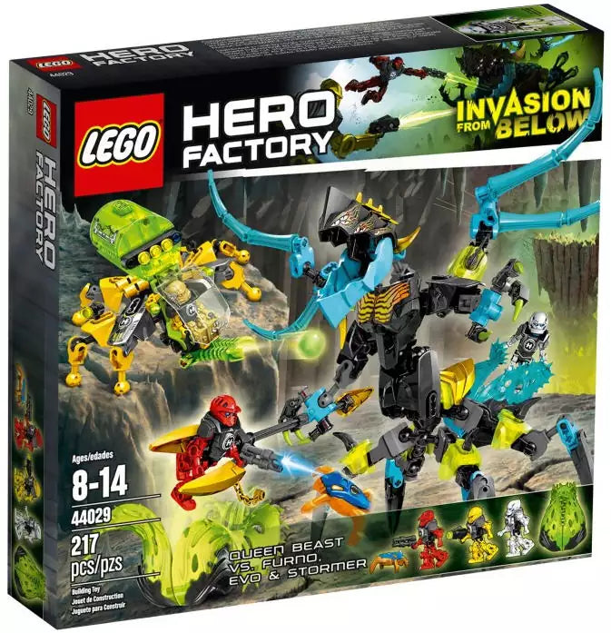 LEGO Hero Factory 44029 QUEEN Beast vs. FURNO, EVO & STORMER