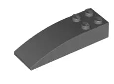 LEGO Schrägsteine 44126 Bogenstein 2x6, gelb
