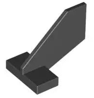 LEGO Luftfahrt 44661 Heckflosse klein, schwarz