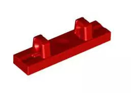 LEGO Gelenke 44822 Scharnierfliese 1x4 (2 Finger, rastend), rot