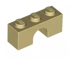 LEGO Steine 4490 Bogenstein 1x3, beige