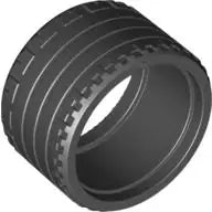 LEGO Räder und Reifen 55978 Reifen 37 x 22mm ZR, schwarz