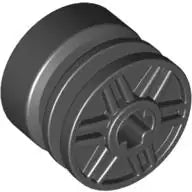 LEGO Räder und Reifen 55982 Felge 18 x 14mm (Achsloch), schwarz
