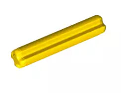 LEGO Technic 4519 Achse 3L, gelb