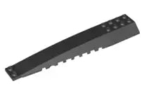 LEGO Schrägsteine 45301 Keilstein 16x4, schwarz