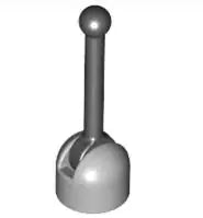 LEGO Stangen 4592c02 Schalthebel/Antenne, hellgrau/schwarz