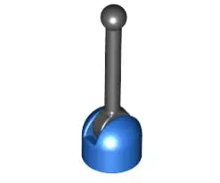 LEGO Stangen 4592c02 Schalthebel/Antenne, blau/schwarz