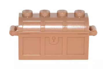LEGO Behälter 4738ac01 Schautztruhe komplett, mitteldunkel fleischfarben