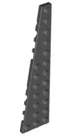 LEGO Sonderplatten 47397 Keilplatte 12x3 links, schwarz
