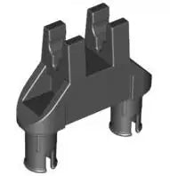 LEGO Technic 47994 Doppelpin mit Doppel-Clip, schwarz