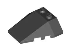 LEGO Schrägsteine 48933 Keil 4x4 mit 2 Noppen, schwarz