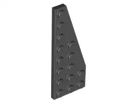 LEGO Sonderplatten 50304 Keilplatte 8x3 Rechts, schwarz
