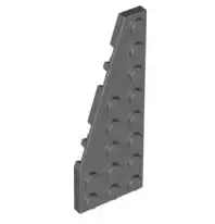 LEGO Sonderplatten 50305 Keilplatte 8x3 Links, dunkelgrau