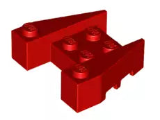 LEGO Sondersteine 50373 Keilstein 3x4 mit Ausschnitt, rot