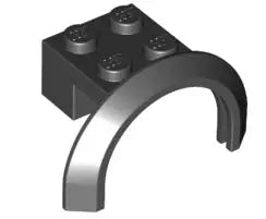 LEGO Fahrzeuge 50745 Kotflügel 4x2 1/2x1 2/3, schwarz