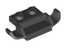 LEGO Sonderplatten 50949 Kühler/Spoiler 1x2, schwarz