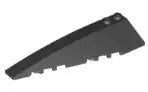 LEGO Sondersteine 50955 Keilstein 3x10, dreifach abgeschrägt, links, schwarz