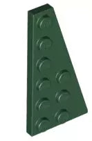 LEGO Sonderplatten 54383 Keilplatte 6x3 Rechts, dunkelgrün