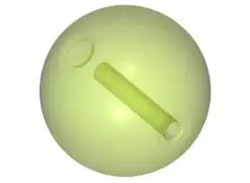 LEGO Teile 54821 Ball 16,5 mm, transparent-knallgrün