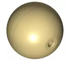 LEGO Teile 54821 Ball 16,5 mm, beige