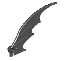 LEGO Tierzubehör 55706 Drachenflügel 8x10, schwarz