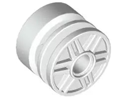 LEGO Räder und Reifen 55981 Felge 18 x 14mm (Pinloch), weiß