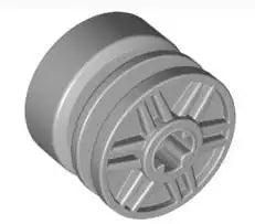 LEGO Räder und Reifen 55982 Felge 18 x 14mm (Achsloch), hellgrau